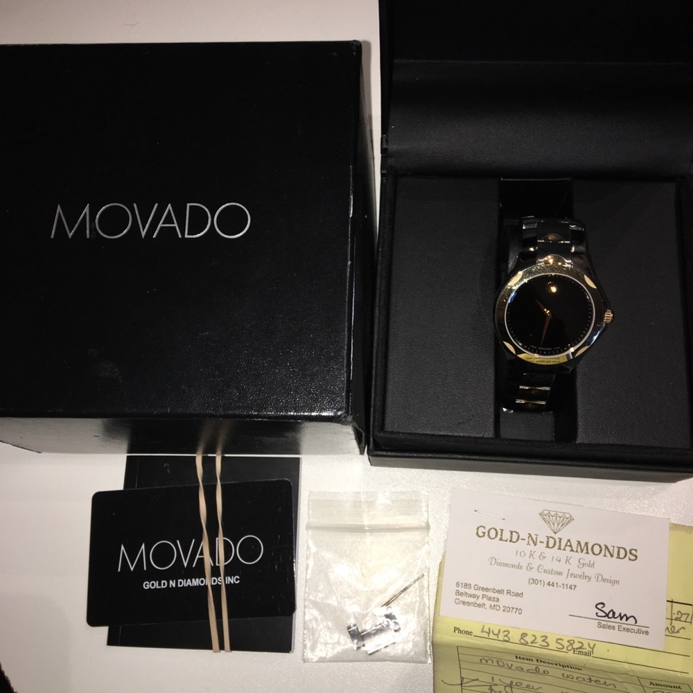 Brand new never worn Movado Watch